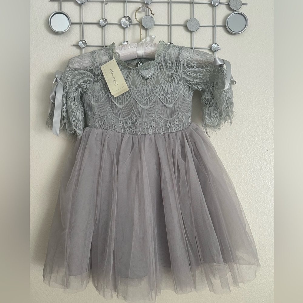 Elegant Kids Lace and Tulle Dress